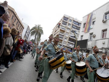 Desfile de los legionarios Desfile de los legionarios