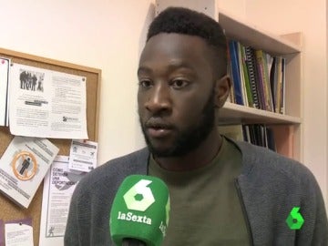 Mohamed Gerehou, presidente de SOS Racismo en Madrid