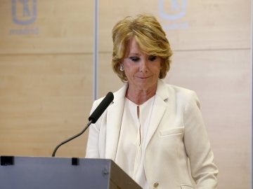 Esperanza Aguirre en una imagen de archivo Esperanza Aguirre en una imagen de archivo