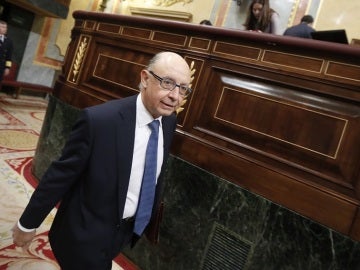 El ministro de Hacienda, Cristobal Montoro El ministro de Hacienda, Cristobal Montoro