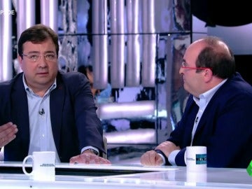 Guillermo Fernández Vara y Miquel Iceta Guillermo Fernández Vara y Miquel Iceta