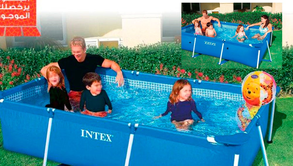 Resultado de imagen de arabia saudita publicidad de piscina