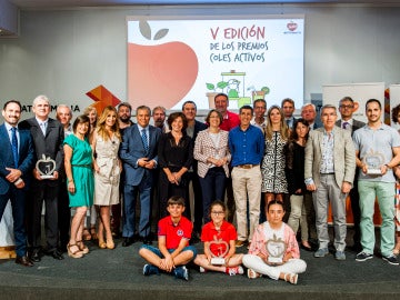Atresmedia premia a los mejores 'Coles Activos' de España Atresmedia premia a los mejores 'Coles Activos' de España