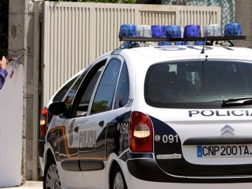 Coche de la policía Coche de la policía