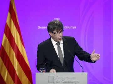 Carles Puigdemont en una imagen de archivo Carles Puigdemont en una imagen de archivo