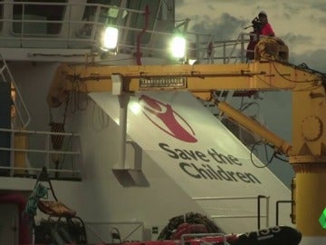 El buque 'Vos Hestia' de Save the Children El buque 'Vos Hestia' de Save the Children