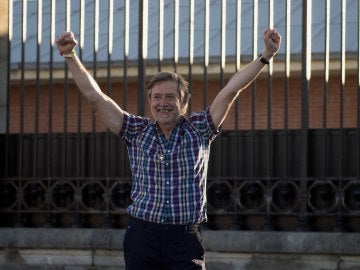 Sale de la cárcel el ex dirigente sindical abertzale Díez Usabiaga Sale de la cárcel el ex dirigente sindical abertzale Díez Usabiaga