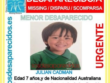 Un niño australiano de 7 años, desaparecido tras el atentado de Barcelona Un niño australiano de 7 años, desaparecido tras el atentado de Barcelona