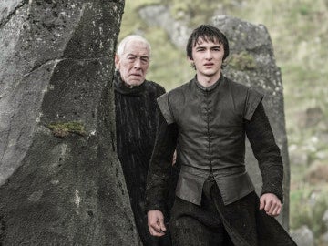 Bran Stark y el Cuervo de Tres Ojos, en Juego de Tronos Bran Stark y el Cuervo de Tres Ojos, en Juego de Tronos