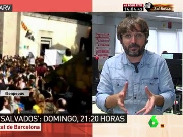 Jordi Évole: "Tenemos que votar porque no hay otra solución y hacer una reclamación intensa al Gobierno y PSOE" Jordi Évole: "Tenemos que votar porque no hay otra solución y hacer una reclamación intensa al Gobierno y PSOE"