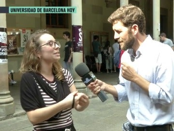 Gonzo con una estudiante catalana Gonzo con una estudiante catalana