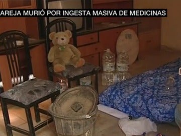Interior de la casa donde vivieron los cuatro niños con los cadáveres de su madre y su pareja Interior de la casa donde vivieron los cuatro niños con los cadáveres de su madre y su pareja