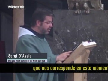 Sergi D'Assis, monje del Monasterio de Montserrat Sergi D'Assis, monje del Monasterio de Montserrat