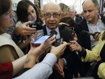 El ministro de Hacienda y Función Pública, Cristóbal Montoro El ministro de Hacienda y Función Pública, Cristóbal Montoro