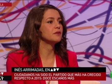 Inés Arrimadas: "Lo que tenemos en Cataluña lleva 30 años gestándose y no había soluciones de 15 minutos" Inés Arrimadas: "Lo que tenemos en Cataluña lleva 30 años gestándose y no había soluciones de 15 minutos"