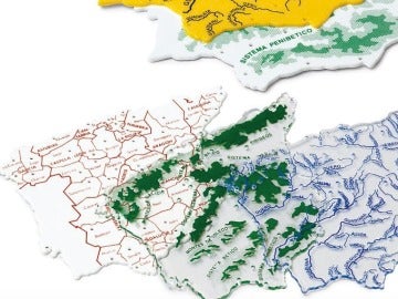 Plantillas escolares con el mapa de España Plantillas escolares con el mapa de España