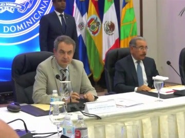 Reunión entre el Gobierno y la oposición venezolanos en Santo Domingo. Reunión entre el Gobierno y la oposición venezolanos en Santo Domingo.