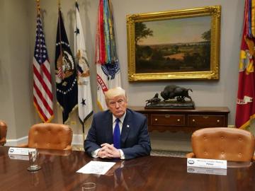 En la imagen, el presidente estadounidense, Donald J. Trump En la imagen, el presidente estadounidense, Donald J. Trump