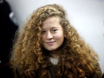 Ahed Tamimi, ante el tribunal militar Ahed Tamimi, ante el tribunal militar