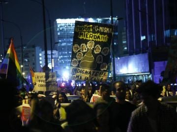 Marcha en contra del indulto a Fujimori Marcha en contra del indulto a Fujimori