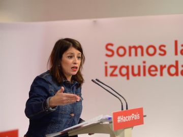 La vicesecretaria general del PSOE, Adriana Lastra La vicesecretaria general del PSOE, Adriana Lastra