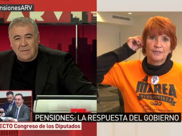 Conchita Ribera, miembro de 'Marea Pensionista' Conchita Ribera, miembro de 'Marea Pensionista'