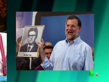 El Gran Wyoming y la orla de Mariano Rajoy El Gran Wyoming y la orla de Mariano Rajoy