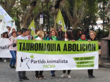 Manifestación de PACMA Manifestación de PACMA