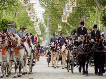 Caballos en la Feria de Abril