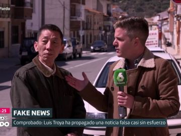 Luis Troya con el falso inversor chino Luis Troya con el falso inversor chino