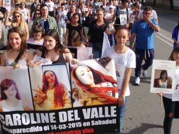 Manifestación en Sabadell por Caroline del Valle Manifestación en Sabadell por Caroline del Valle