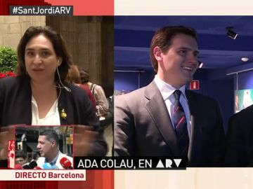 La alcaldesa de Barcelona, Ada Colau La alcaldesa de Barcelona, Ada Colau