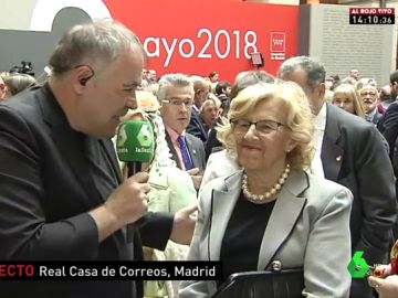 La alcaldesa de Madrid, Manuela Carmena La alcaldesa de Madrid, Manuela Carmena