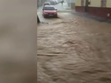 Inundación por las fuertes tormentas en Málaga Inundación por las fuertes tormentas en Málaga