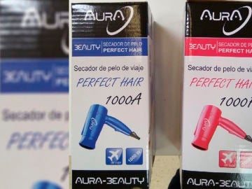 Secador de pelo retirado del mercado Secador de pelo retirado del mercado