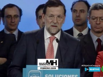Mariano Rajoy en 2009 Mariano Rajoy en 2009
