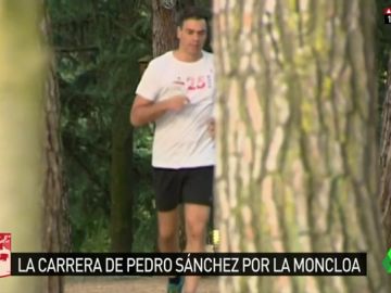 Las imágenes menos habituales de Pedro Sánchez: así arranca su semana antes de comenzar su rutina de trabajo Las imágenes menos habituales de Pedro Sánchez: así arranca su semana antes de comenzar su rutina de trabajo