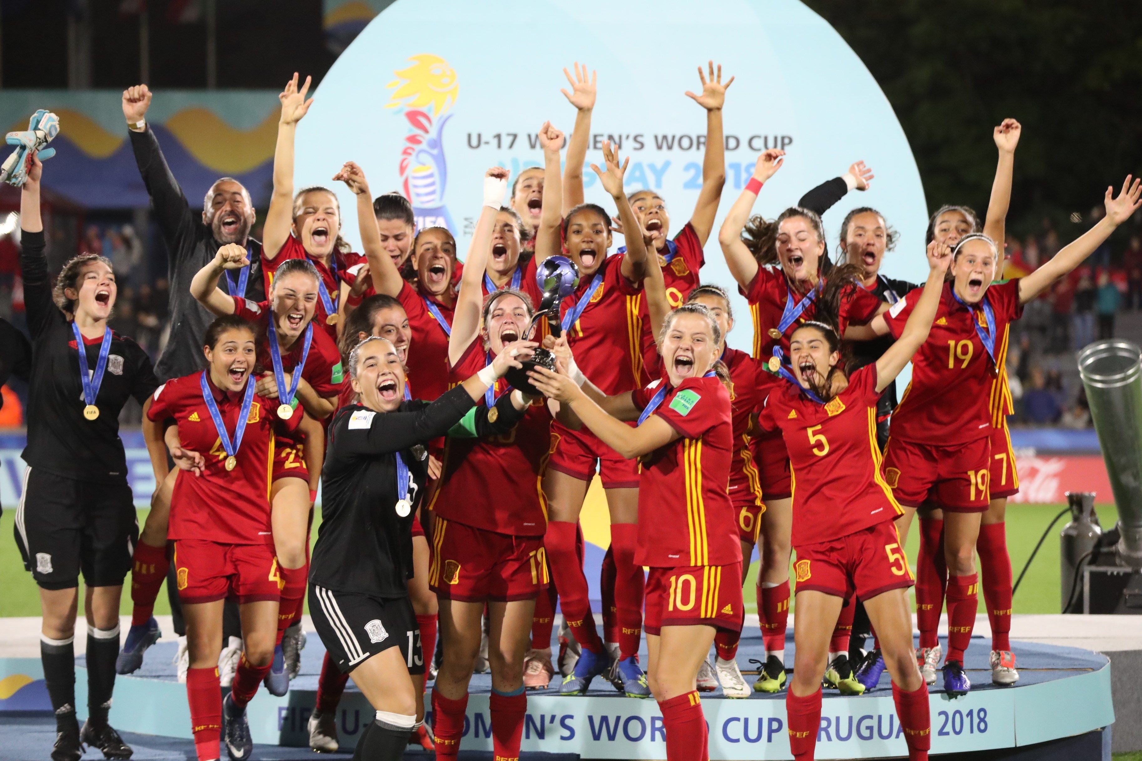 Así ha llegado la selección femenina sub 17 a ganar el mundial de fútbol