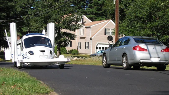 El coche volador 'Transition' El coche volador 'Transition'