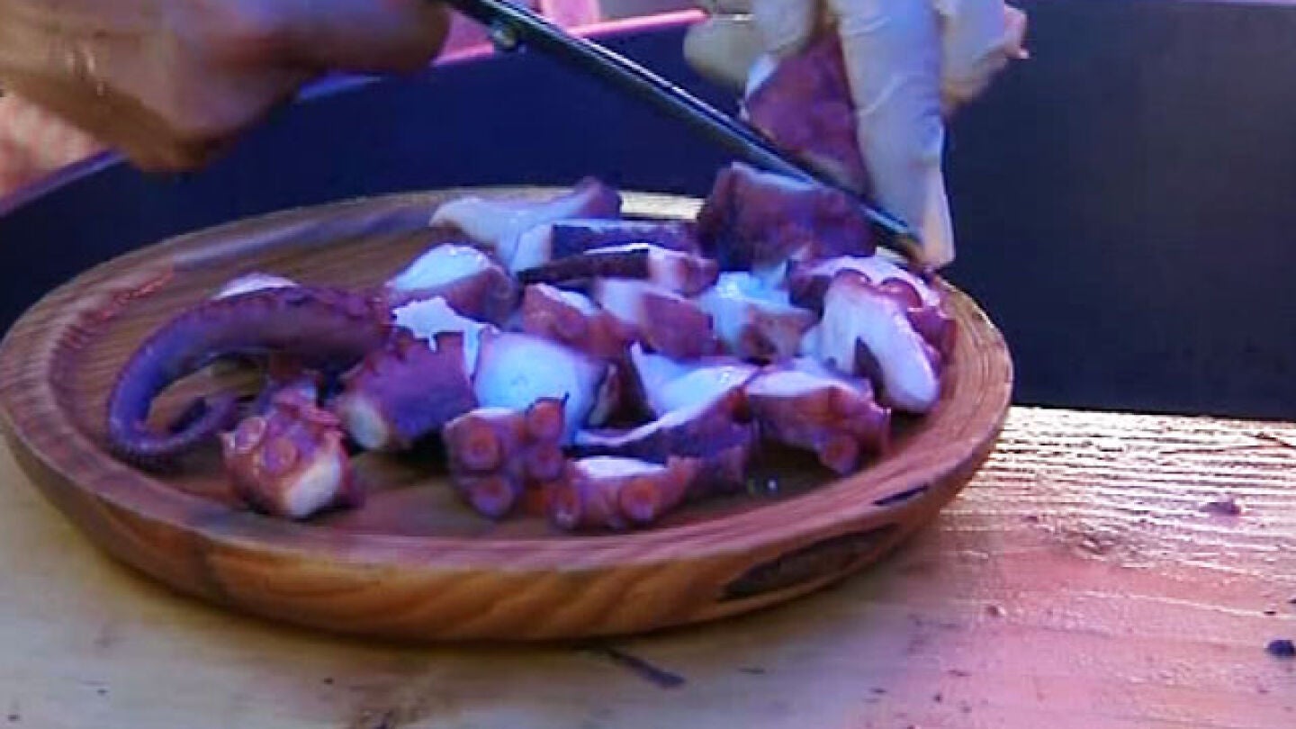 Pulpo a feira