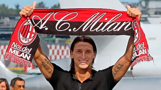 Ibrahimovic, en Milán Ibrahimovic, en Milán