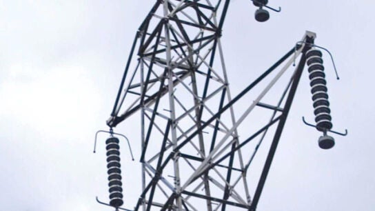 Imagen de un torre el&eacute;ctrica