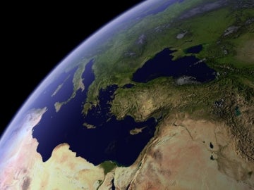 La tierra desde el espacio La tierra desde el espacio