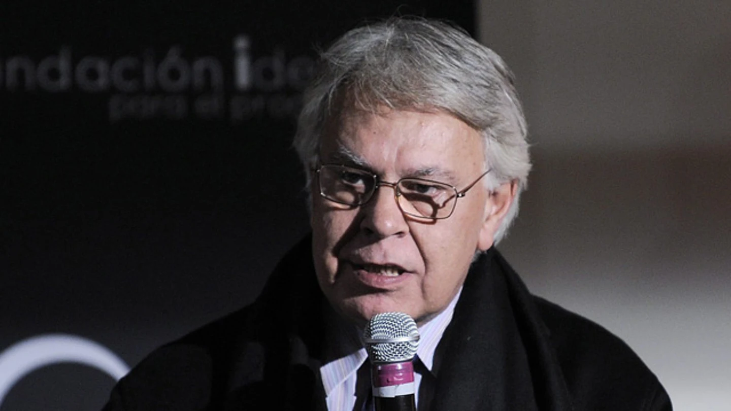 El ex presidente del Gobierno Felipe González El ex presidente del Gobierno Felipe González