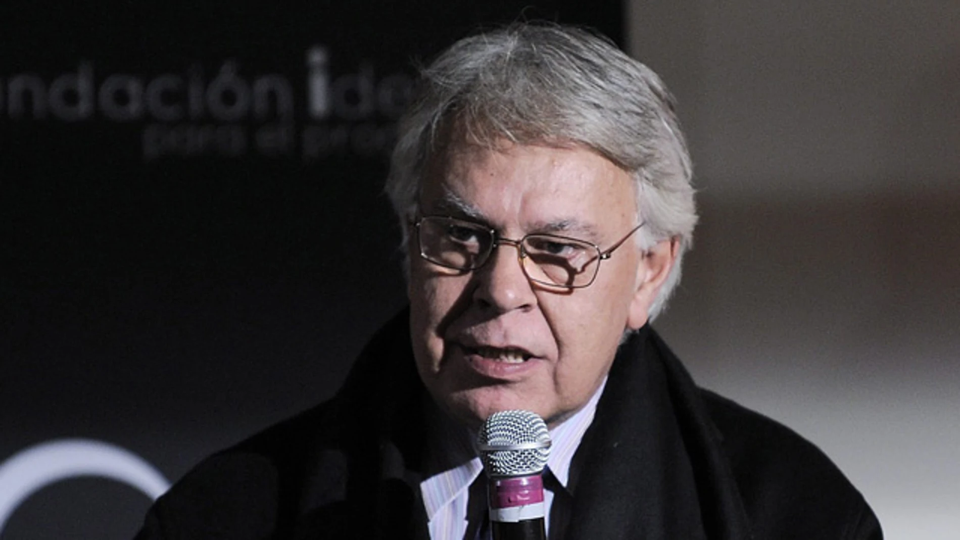 El ex presidente del Gobierno Felipe González