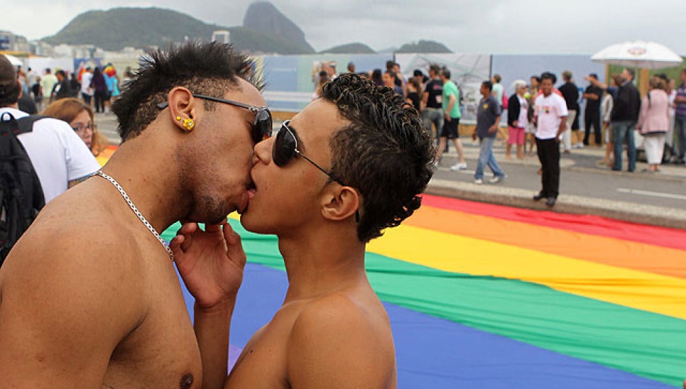 Desfile del Orgullo Gay en Brasil
