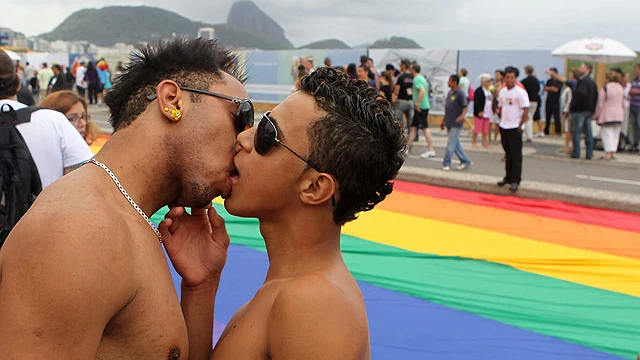 Desfile del Orgullo Gay en Brasil