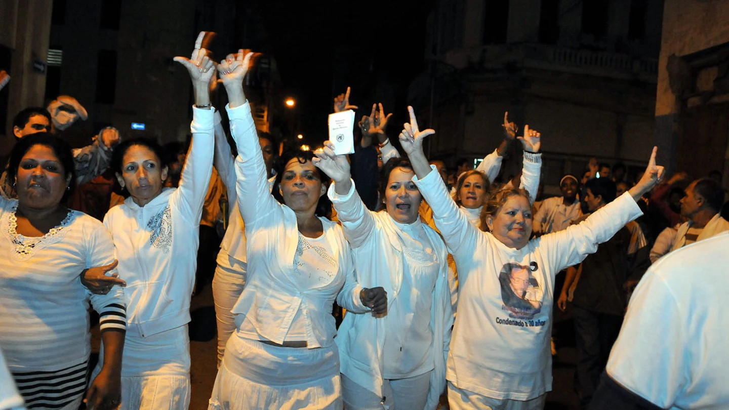 Las disidentes Damas de Blanco Las disidentes Damas de Blanco