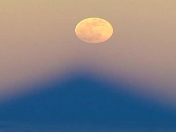 Eclipse de Luna en el Teide