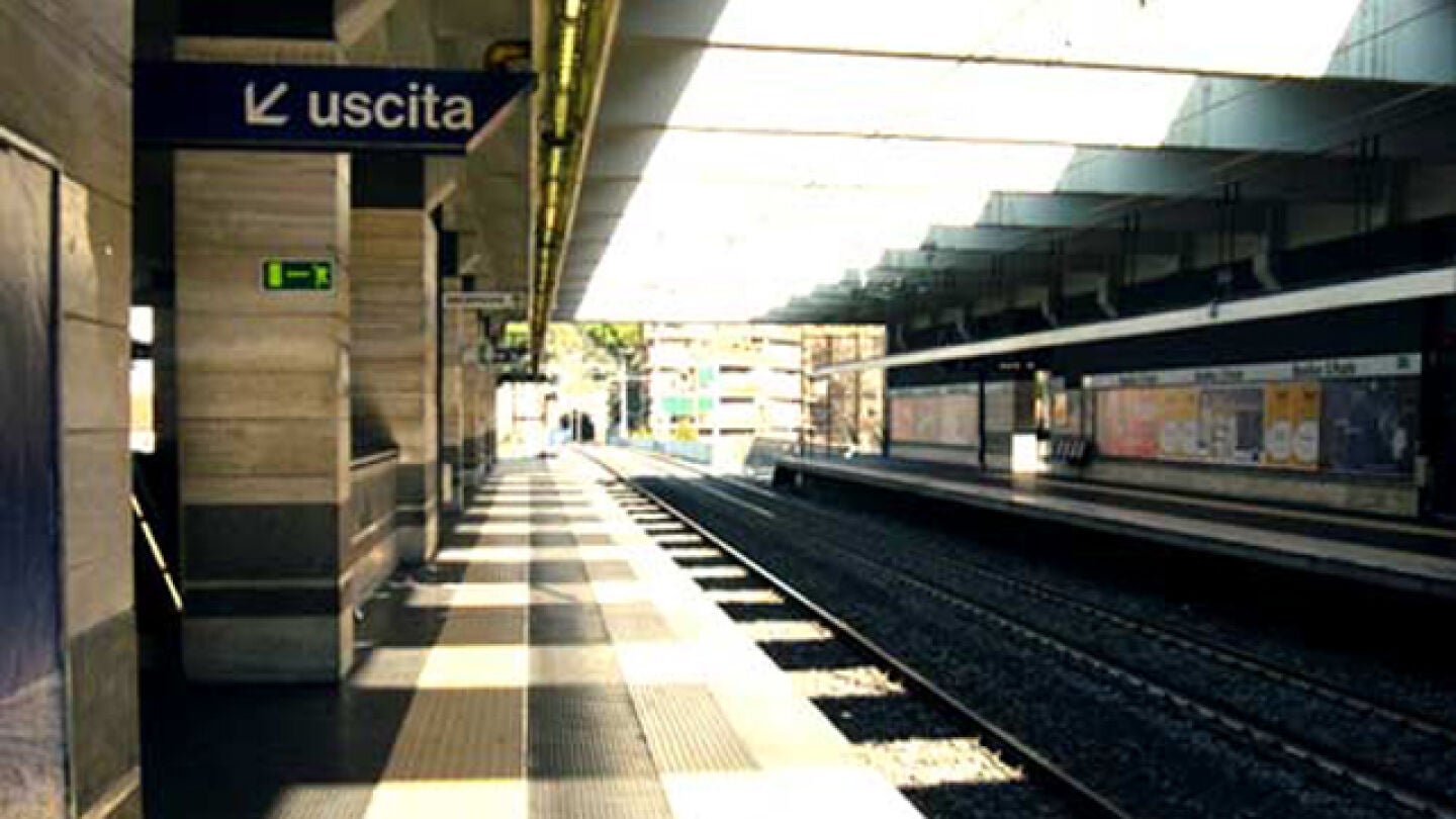 Estaci&oacute;n de metro de Roma
